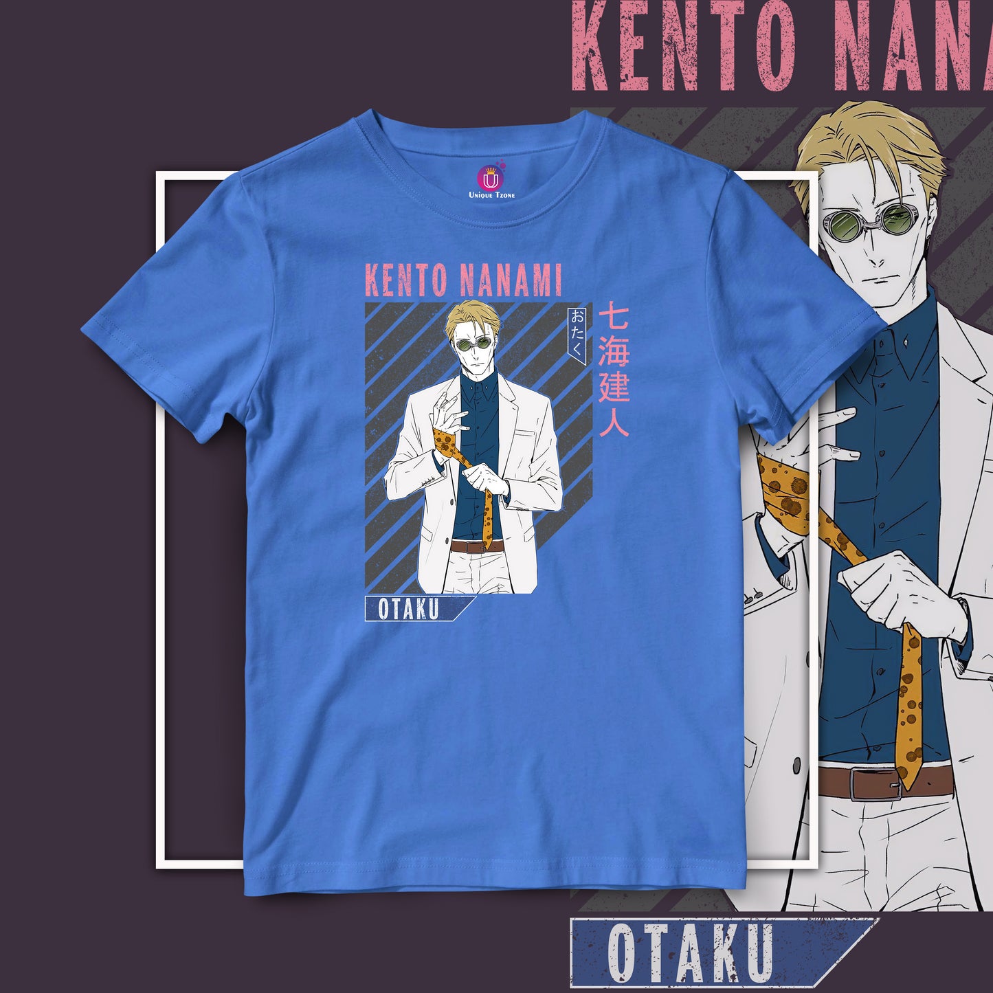Kento Nanami Jujutsu Kaisen Anime Graphics Unisex Tshirt