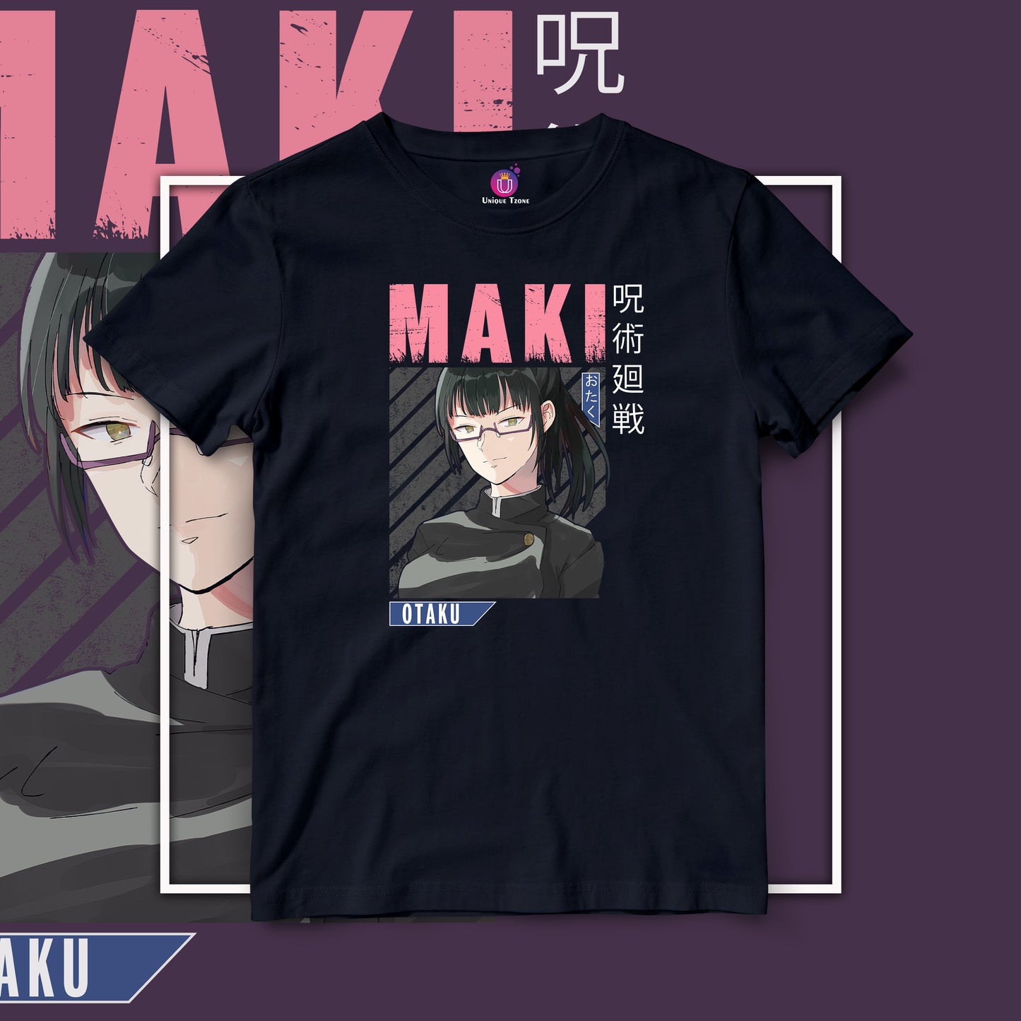 Maki Jujutu Kaisen Anime Graphics Unisex Tshirt