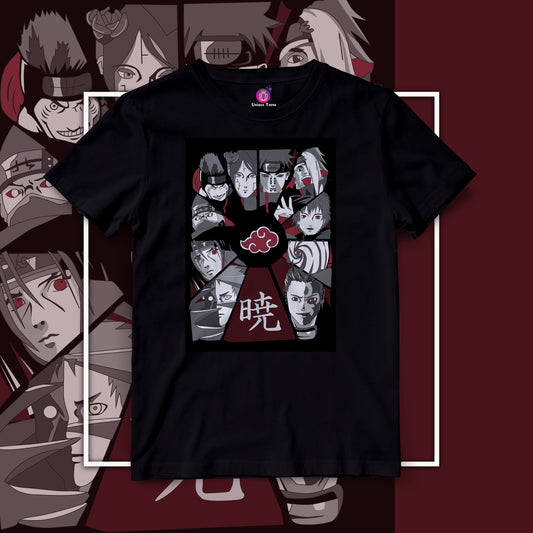 Akatsuki Day Break Naruto Anime Graphics Half Sleeve Unisex Tshirt