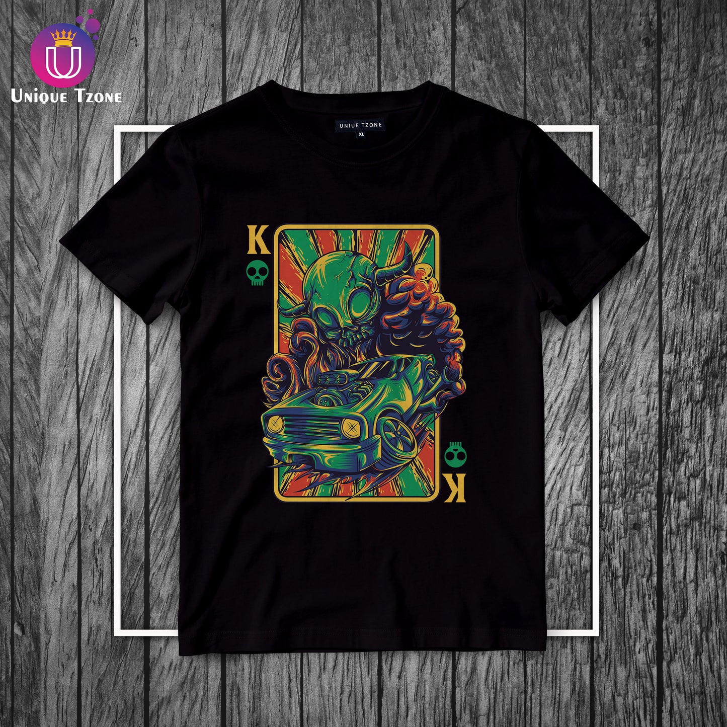 The King Urban Graphics Half Sleeve T-shirt