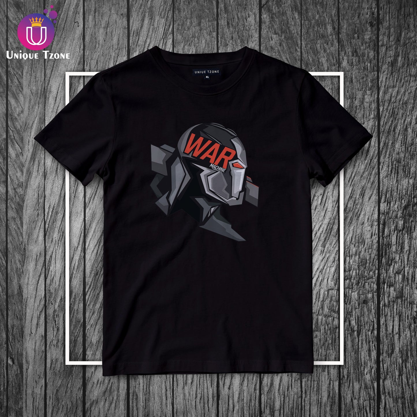 War Machine Marvel's Round Neck Half Sleeve Cotton T-shirt