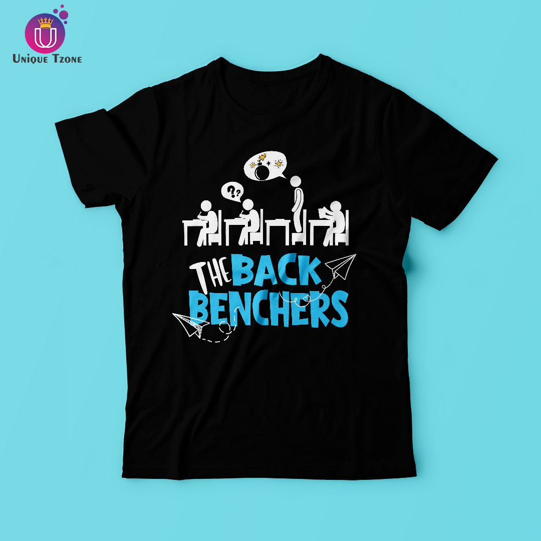 The Back Benchers Round Neck Cotton T-shirt
