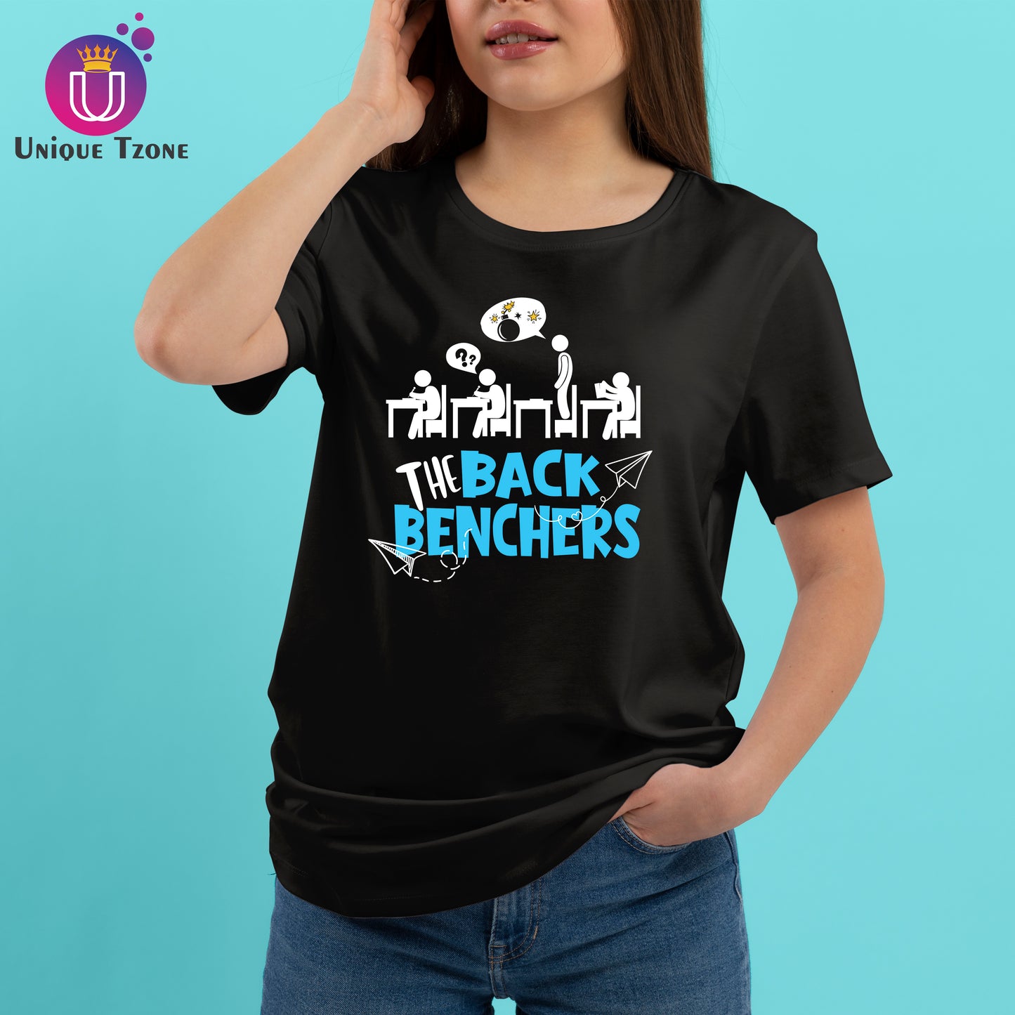 The Back Benchers Round Neck Cotton T-shirt
